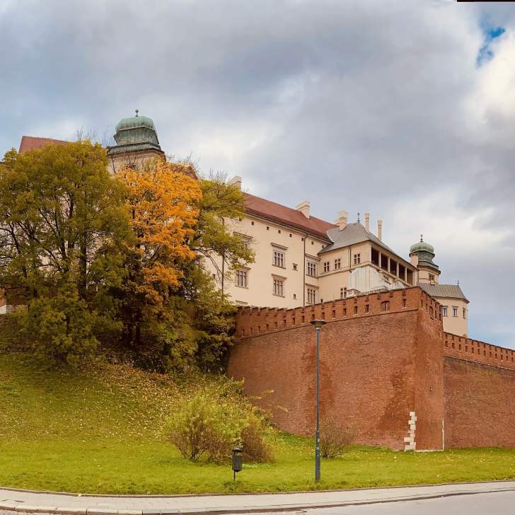 Wawel w jesiennej odsłonie